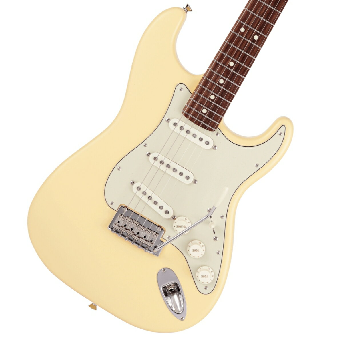 Fender / Made in Japan Junior Collection Stratocaster Rosewood Fingerboard Satin Vintage White tF_[yYRKz(OFFSALE)s+4582600680067t