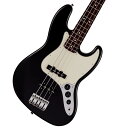 Fender / Made in Japan Junior Collection Jazz Bass Rosewood Fingerboard Black フェンダー【YRK】《純正マルチツールプレゼント / 0885978429608》