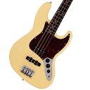 《WEBSHOPクリアランスセール》Fender / Made in Japan Junior Collection Jazz Bass Rosewood Fingerboard Satin Vintage White フェンダー【PNG】