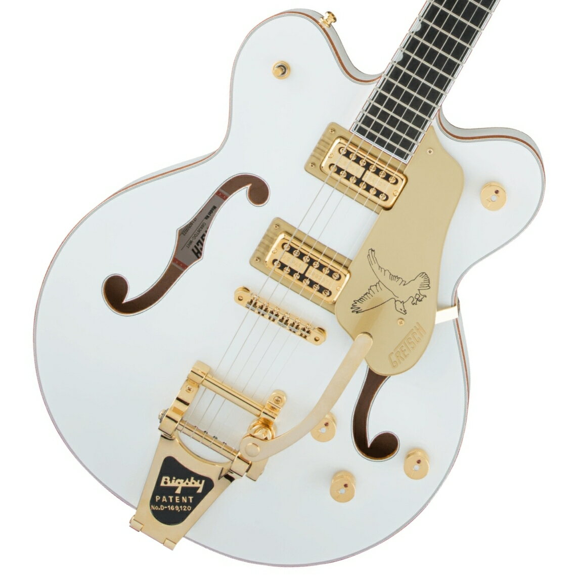 Gretsch / G6636T Players Edition Falcon Center Block Double-Cut with String-Thru Bigsby Filter’Tron Pickups White グレッチ【YRK】《+4582600680067》