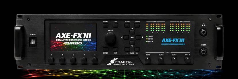 【あす楽対象商品】Fractal Audio Systems / Axe-Fx III MARK II TURBO フラクタル【未展示品・未使用品】【PNG】