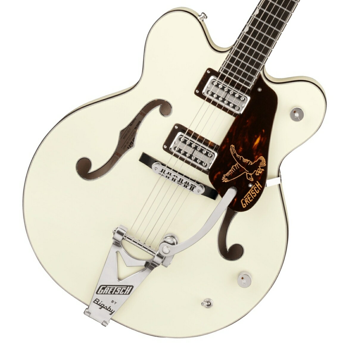 Gretsch / G6136T-RF Richard Fortus Signature Falcon Center Block with String-Thru Bigsby Vintage White グレッチ【YRK】《+4582600680067》