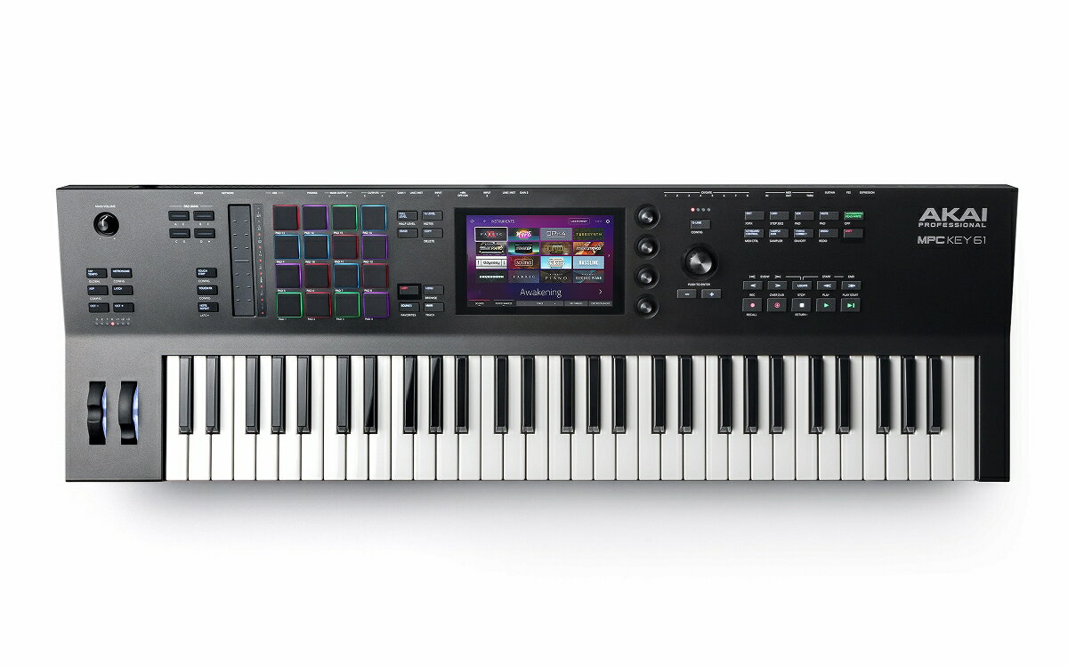 【あす楽対象商品】Akai Professional / MPC KEY 61 STANDALONE MPC SYNTHESIZER KEYBOARD