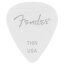 WEBSHOPꥢ󥹥Fender / Wavelength Celluloid Picks 351 Shape White Thin - 6 Pack ե [6]PNG