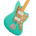 Squier / 40th Anniversary Jazzmaster Vintage Edition Maple Fingerboard Gold Anodized Pickguard Satin Seafoam Green スクワイヤー【YRK】《WEBSHOPクリアランスセール》(OFFSALE)《+4582600680067》