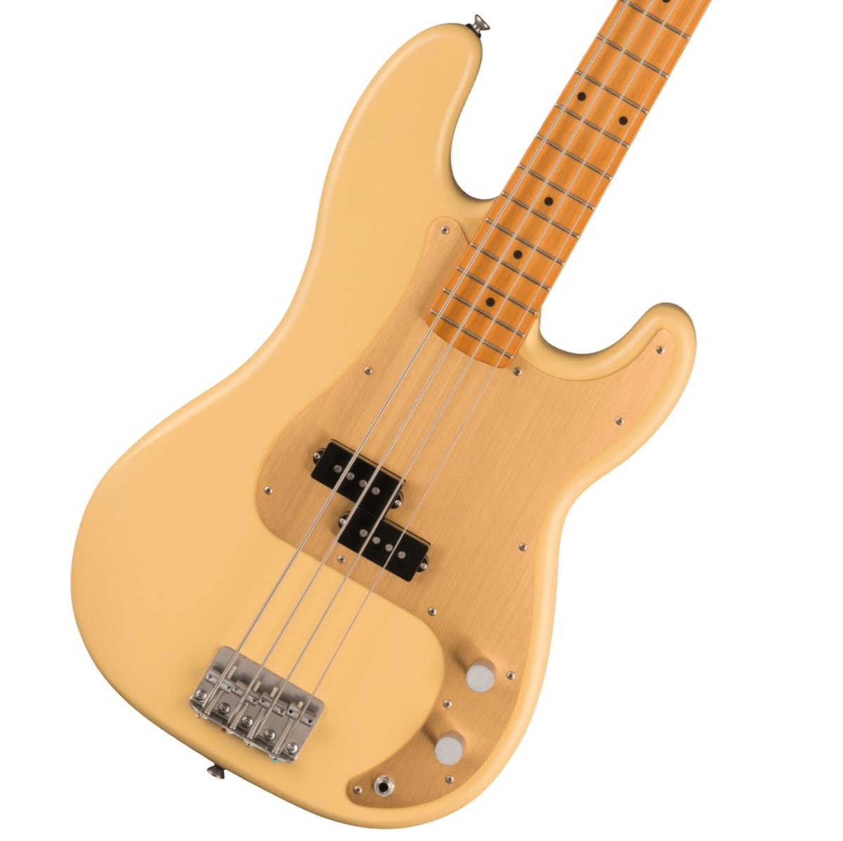 Squier / 40th Anniversary Precision Bass Vintage Edition Maple Fingerboard Gold Anodized Pickguard Satin Vintage Blonde スクワイヤ【YRK】《WEBSHOPクリアランスセール》(OFFSALE)