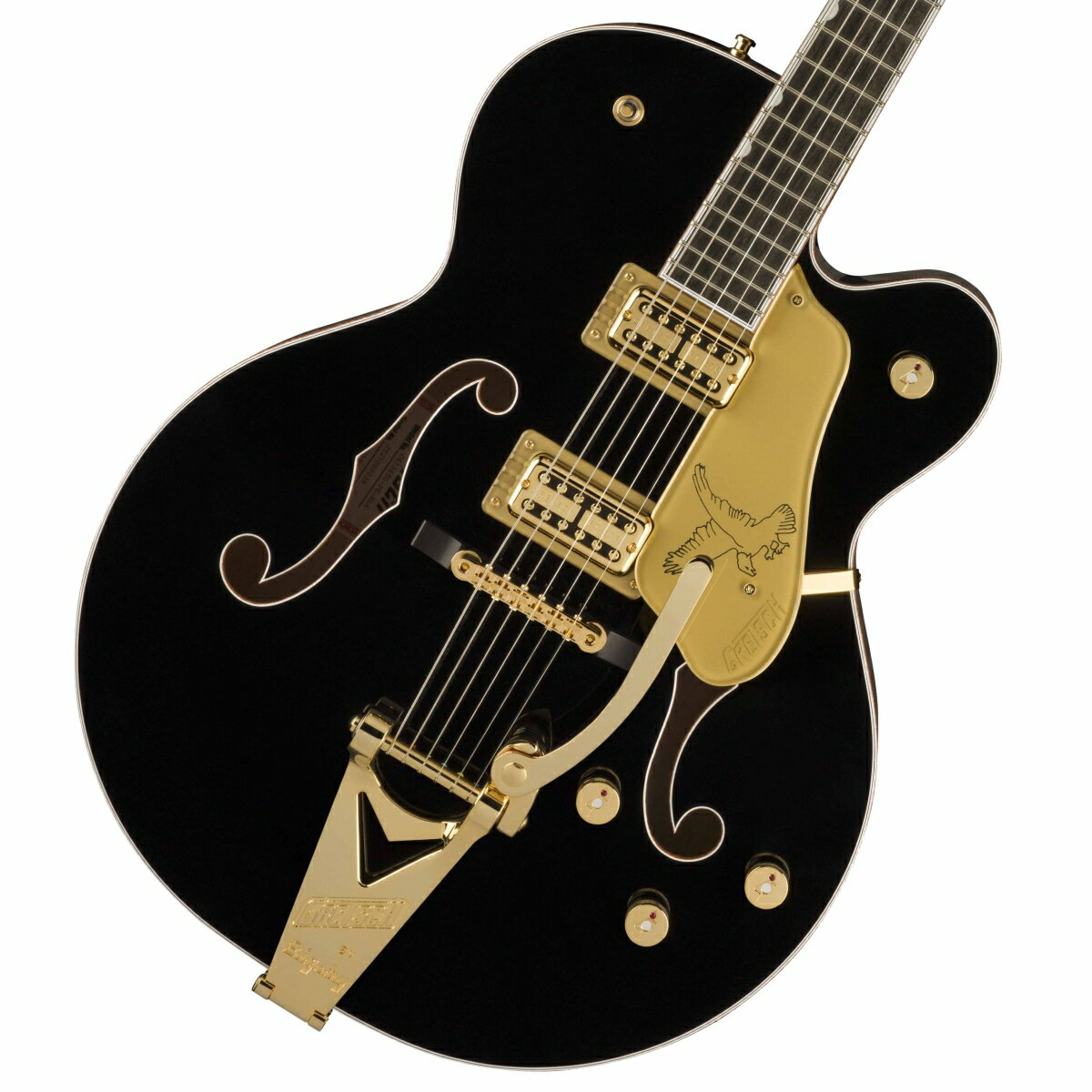 Gretsch / G6136TG Players Edition Falcon Gold Hardware Ebony Fingerboard Black ブラックファルコン [国内プレミアムディーラー限定モデル]【YRK】《+4582600680067》