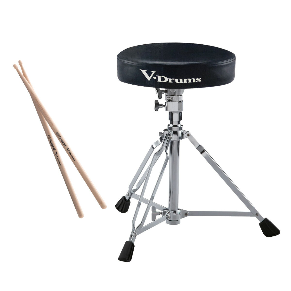 【あす楽対象商品】Roland / DAP-2X V-Drums Accessory Package ドラムイスとスティックセット【YRK】【PTNB】