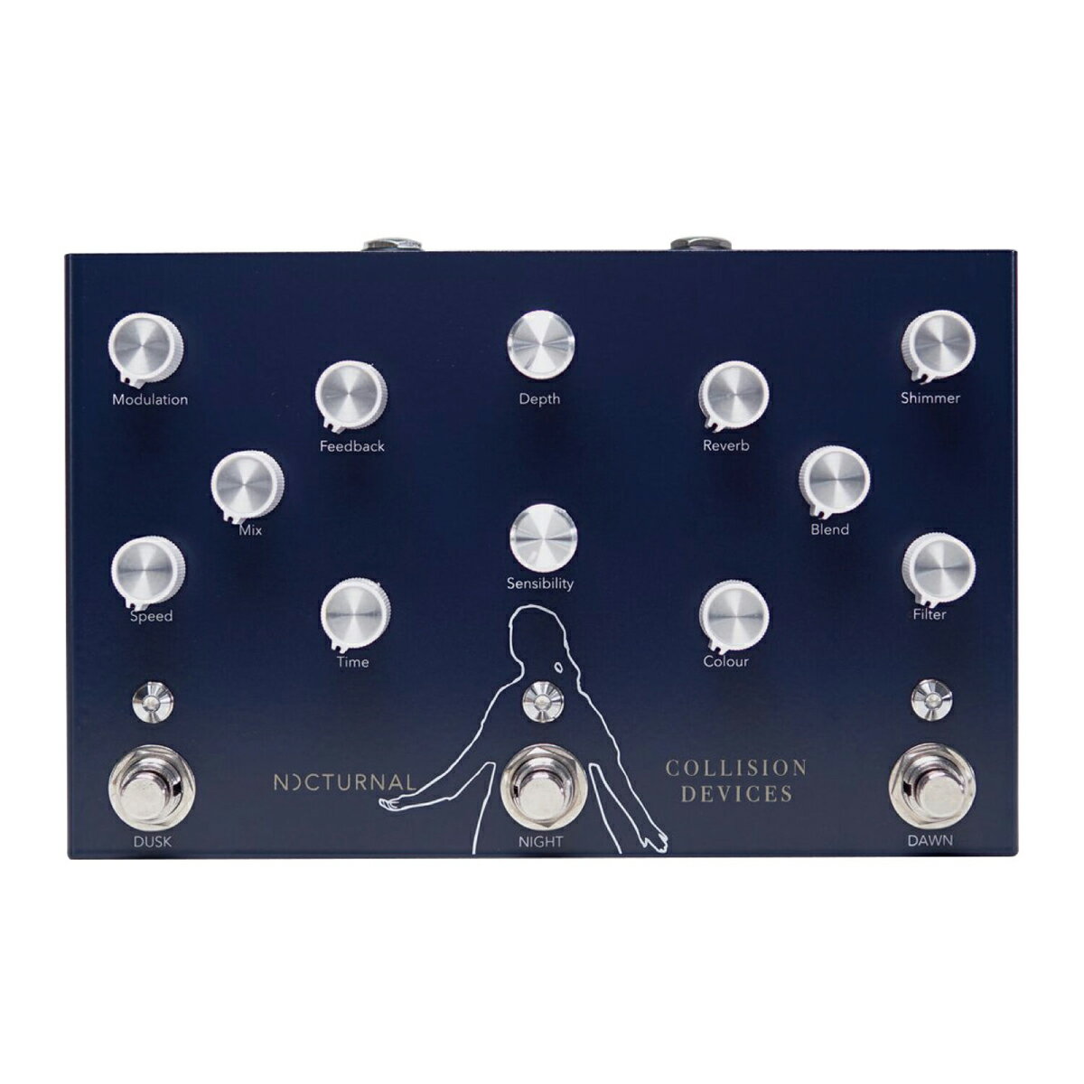 【あす楽対象商品】COLLISION DEVICES / NOCTURNAL Shimmer Reverb/Dynamic Tremolo/Modulated Delay リバーブ ディレイ トレモロ