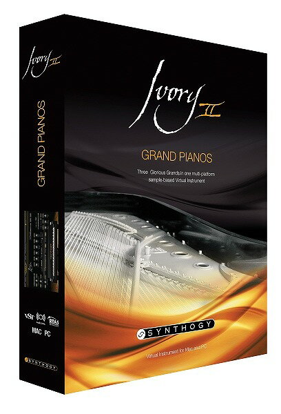 Synthogy / Ivory II Grand Pianos (Download)【ダウンロード版メール納品 代引不可】【PNG】