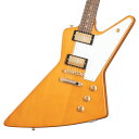 Epiphone / 1958 Korina Explorer (White Pickguard) Aged Natural エピフォン エレキギター エクスプローラー【YRK】《 4582600680067》《 8802022379629》