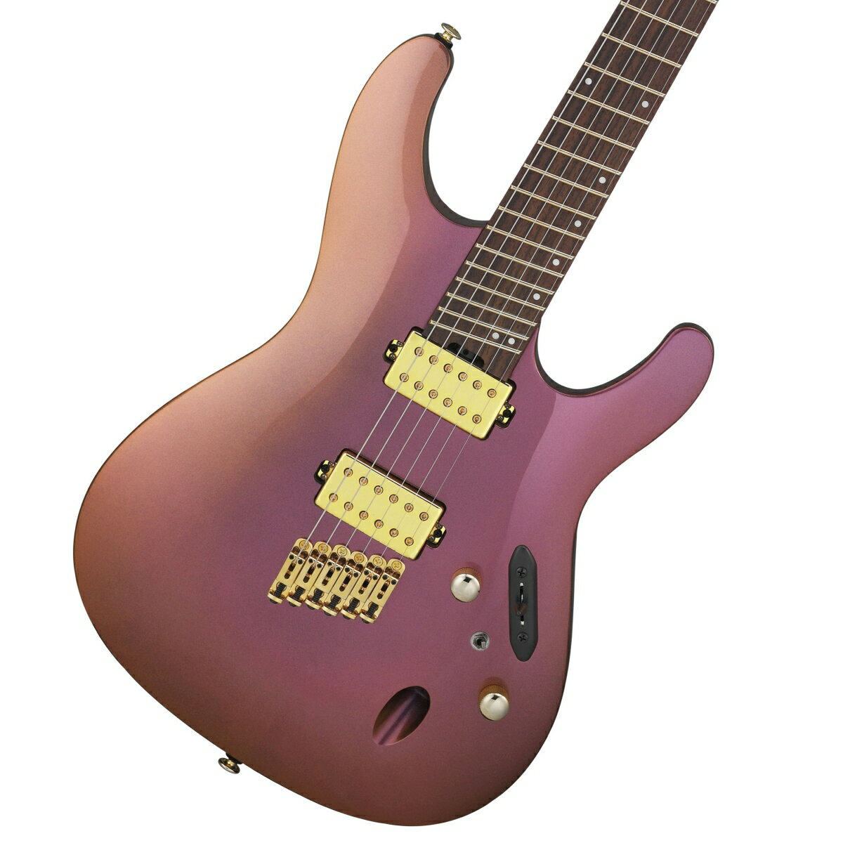 《WEBSHOPクリアランスセール》Ibanez / Axe Design Lab SML721-RGC (Rose Gold Chameleon) アイバニーズ 《+4582600680067》【PNG】《純正ストラッププレゼント!/+2100000692644》