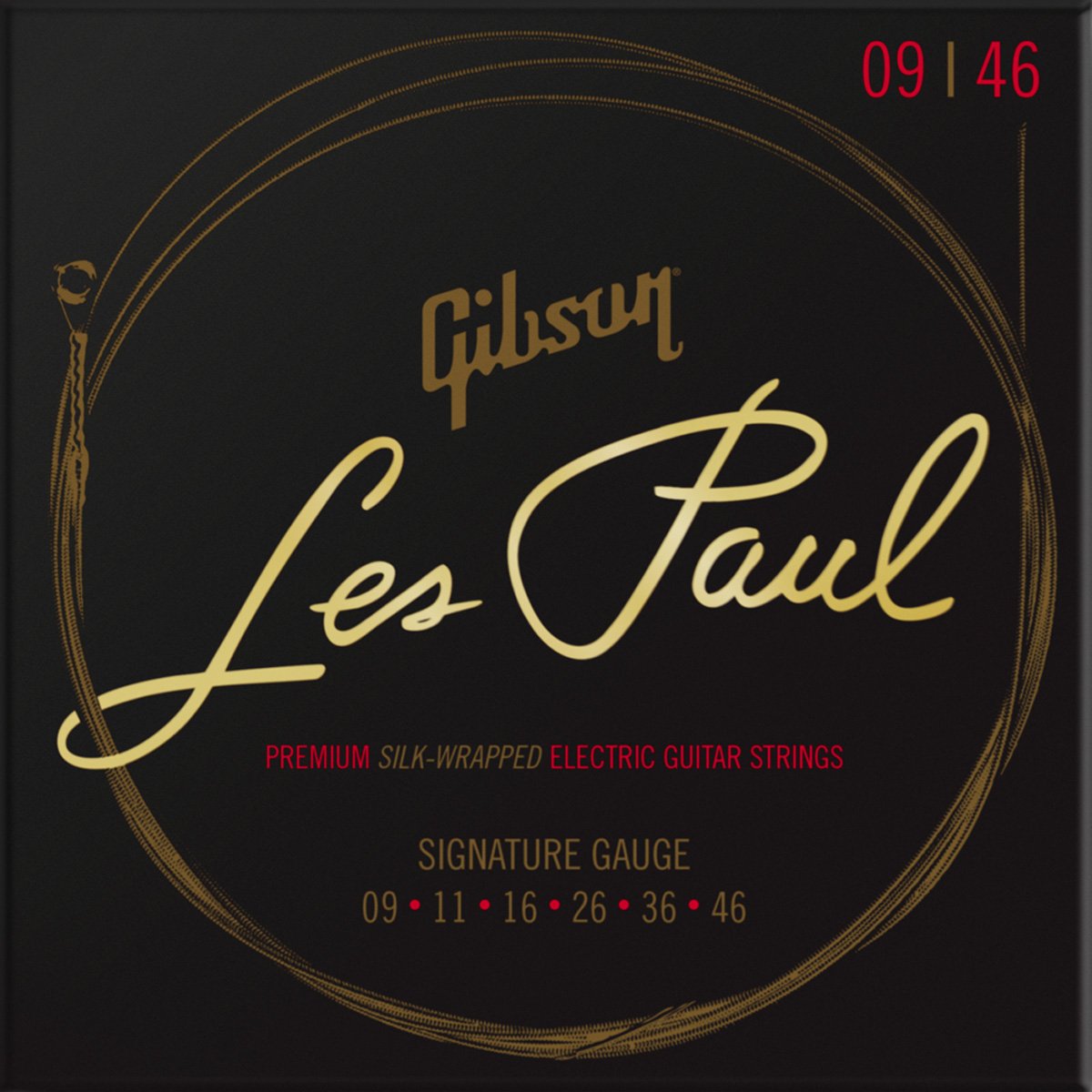 Gibson / Les Paul Premium Electric Guitar Strings Signature Gauge 09-46 ֥ 쥭YRK