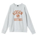 Gibson / GA-HOOD-COLG-GRY-LG Collegiate Pullover (Heather Gray) Large ギブソン プルオーバー パーカー Lサイズ【YRK】