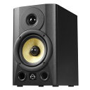 Bluetooth搭載 5インチ アクティブモニター・スピーカー Wharfedale Pro「Diamond studio 5-BT」は 140W 5インチ アクティブバイアンプスタジオモニターです。Diamond Studio 5-BTは、TWS（True Wireless Stereo）テクノロジーを使用して、一つのBluetooth入力から2台のステレオリンクペアを作ります。複雑なオーディオ作業に必要な音の??ディテールを備えた高品質のスタジオモニターながら Bluetooth入力も備えているため、ホームエンターテインメント環境でも使用できます。LF ドライバーには最先端技術のClassDバイアンプを搭載しています。さらに、新たに採用された「ファイバーグラス・コーン」は従来のものに比べて非常に軽量ながら頑丈で、広い周波数帯域と低歪率特性を備えています。 内部には2つのディスクリートアンプを搭載しており、このバイアンプ方式によりアンプステージは高音域と低音域のそれぞれに完璧にマッチしています。 Diamond Studio 5-BTは、正確に設計されています。 全体的なサウンドに色付けしたりフラットにするのではなく、原音そのままの透明なサウンドを実現します。さらに、専用の「HFレベル」および「LFレベル」のリアパネルコントロールを備えているので、個人の好みや室内音響にも簡単に合わせることができます。 搭載されたBluetooth入力はモバイルデバイス等から簡単に接続可能で、ミックスの確認やエンターテインメントとしても活用できます。また、TWS（True Wireless Stereo）システムを使って、2台のDiamond Studio 5-BTを最大8 mまでのワイヤレスでペアリングすることも可能です。 特徴 ・色つけのないフラットな出音 ・TWSステレオリンク付き Bluetooth入力 ・バランス入力-XLR、6.3mmコンボジャック ・RCAステレオ入力 ・バイアンプ方式。クラスAB(HF)とクラスD(LF) ・ファイバーグラス製コンポジットLFコーン 仕様 形式Active 5” 2-way ハ?イアンフ?コンホ?ーネント HF1″コンホ?ーネント LF5″ウーファー周波数特性 (-10dB)45Hz ~ 25KHzLow:定格/PEAK (Class D)80w / 160WHigh:定格 / PEAK (Class D)60W / 120Wトータル出力140w最大音圧110dB指向角度135° x 110°クロスオーバー2.2kHz入力タイプハ?ランス / アンバランス / Bluetooth入力端子TRS / RCA / XLR メス筐体MDF / Black寸法（mm）H290 x W180 x D240重量5.62kg