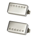 【あす楽対象商品】Gibson / Custombucker Matched set True Historic Nickel Covers PUCBDBNC2 ギブソン ピックアップ セット【YRK】