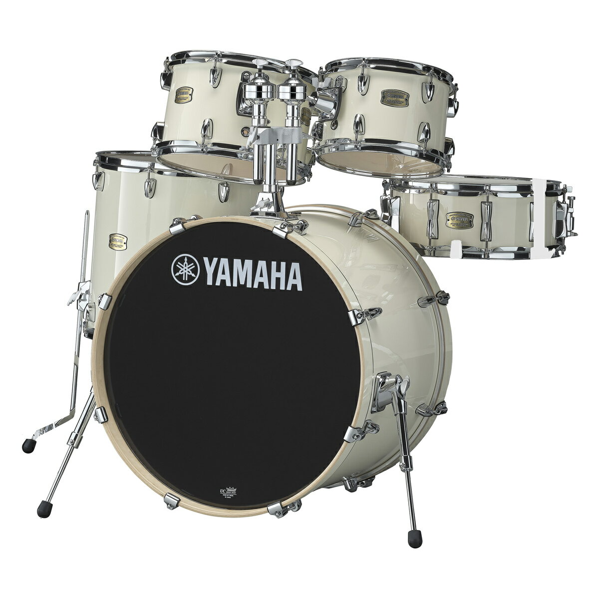 YAMAHA / SBP2F5 CLWクラシックホワイト ステージカスタム 5点シェルパック 22バスドラムセット【お取り寄せ商品】【…