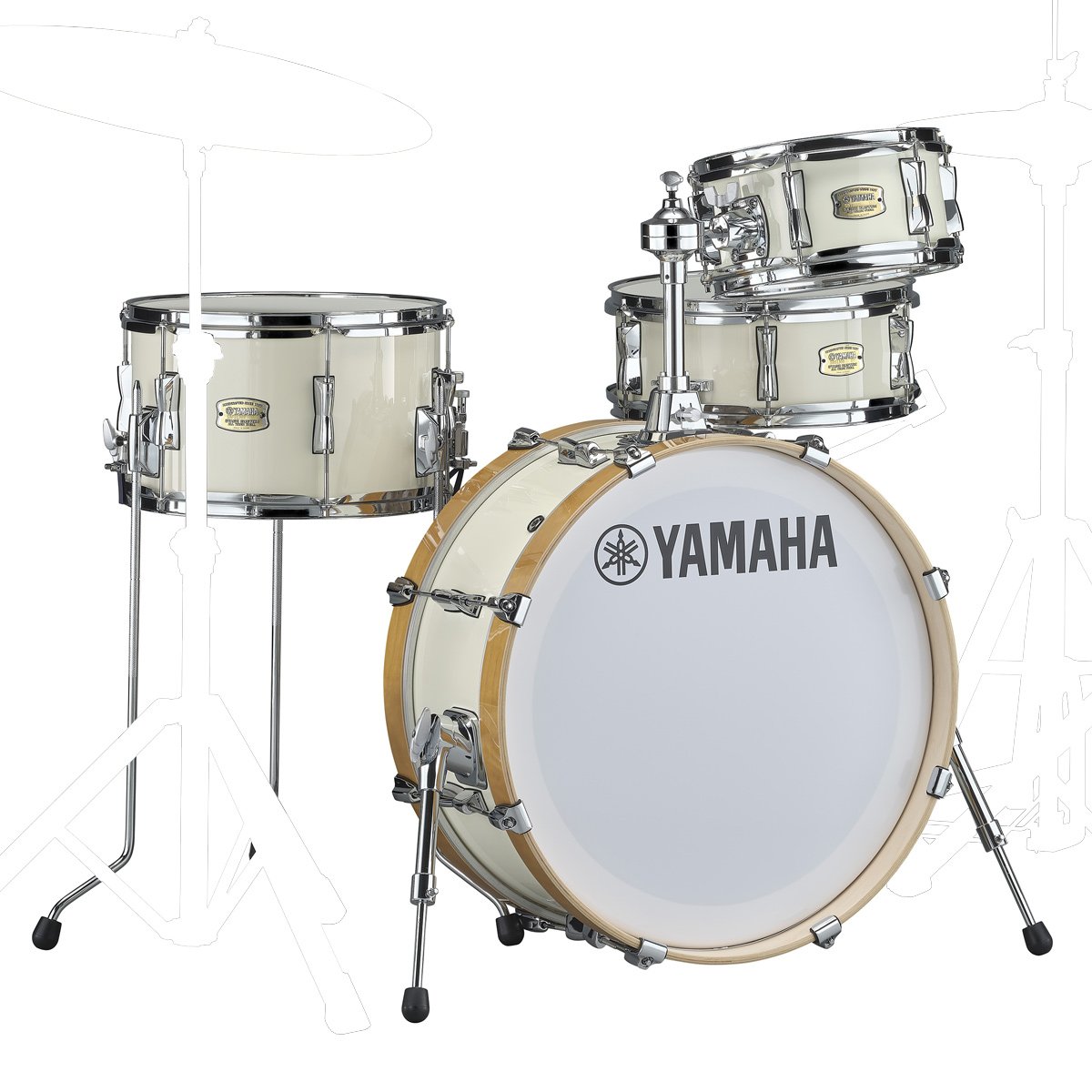 YAMAHA / SBP0F4HCLW ステージカスタムヒップ ドラムシェルセット (クラシックホワイト) / ハードウェアとシンバル別売【YRK】