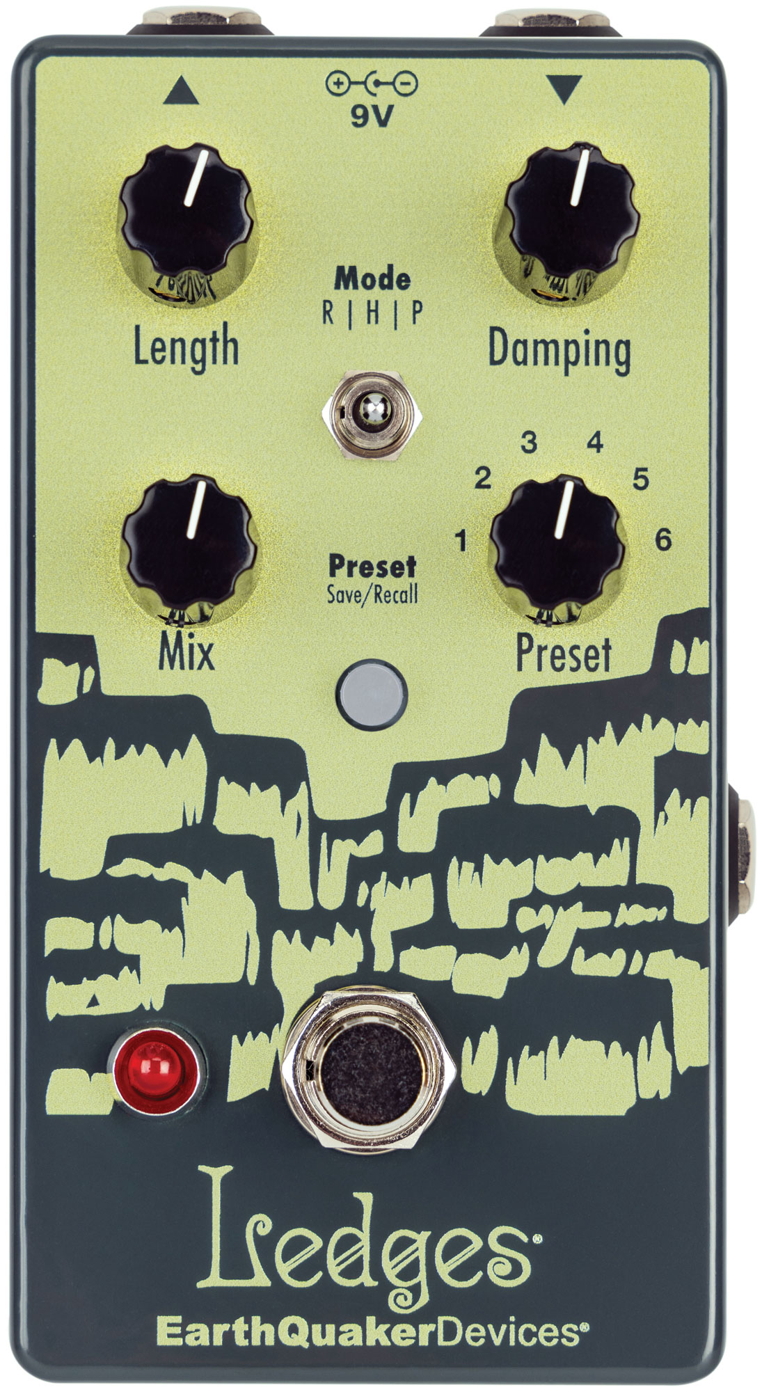 【あす楽対象商品】Earth Quaker Devices / Ledges レッジズ ポストロック/オルタナティブ・リバーブ アースクエイカーデバイセス【YRK】