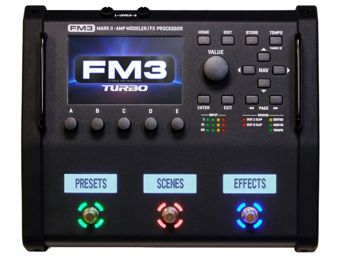 【あす楽対象商品】【在庫有り】Fractal Audio Systems / FM3 MARK II Turbo フラクタル マルチエフェクター 【未展示・未開封品】
