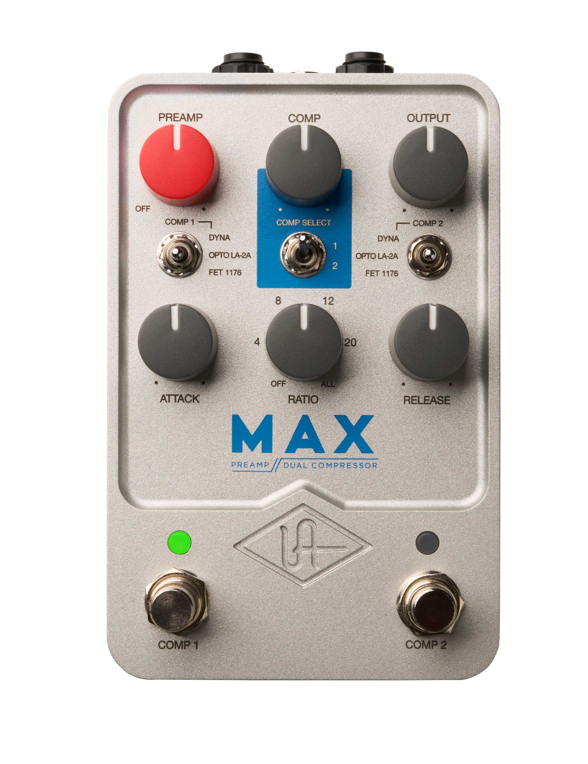 【あす楽対象商品】Universal Audio / UAFX Max Preamp Dual Compressor ユニヴァーサルオーディオ コンプレッサー【新品特価】【PNG】