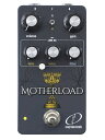 完全アナログ回路から構成されるファズ・ディストーションペダル Motherloadは、名機「Proco RAT」と「EH BIG MUFF」のレガシーなサウンドをトグルスイッチで切り替え可能な、2つの異なる完全アナログ回路から構成されるファズ・ディストーションペダルです。 ●Rモード 微細なタッチニュアンスを表現するオーバードライブサウンドから、轟音のディストーションまで幅広いサウンドメイクが可能です。高音域を抑制するFilterノブを調節することで突き刺さるような激しいディストーションサウンドも、ファットでウォームなサウンドも自在です。 ●Mモード ファズの歴史の一つでもあるバイト感溢れるディストーションサウンドが特徴的なMモードは、ピッキングやタッチにより変化するアタック感の激しい独創的なギターリフに最適です。Toneコントロールは高音域を抑制するとともに、低音域を強調した音作りも可能です。VoiceはBIG MUFFのヴァリエーションを的確に捉えたコントロールで、様々な歴史を感じることができます。 ●LINK EQ スイッチ LINK EQスイッチをオンにすると、R / Mモードの両方で3つのトーンコントロールが有効となります。これによりオリジナルには無い幅広い音作りを実現します。 ■付属品：マニュアル(英文)、保証書 ※本機はDC9Vで動作します。 15V以上の電圧を加えた場合は破損しますのでご注意下さい。 ※画像はサンプルです。