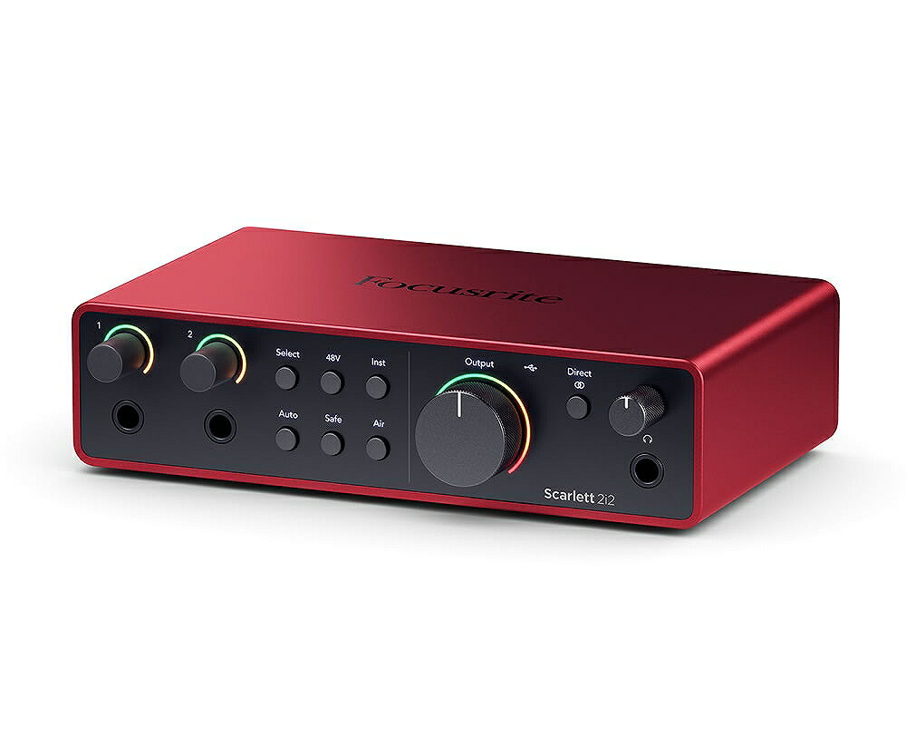 Focusrite オーディオ インターフェイス Scarlett 2i2 gen4 (2In/2out)