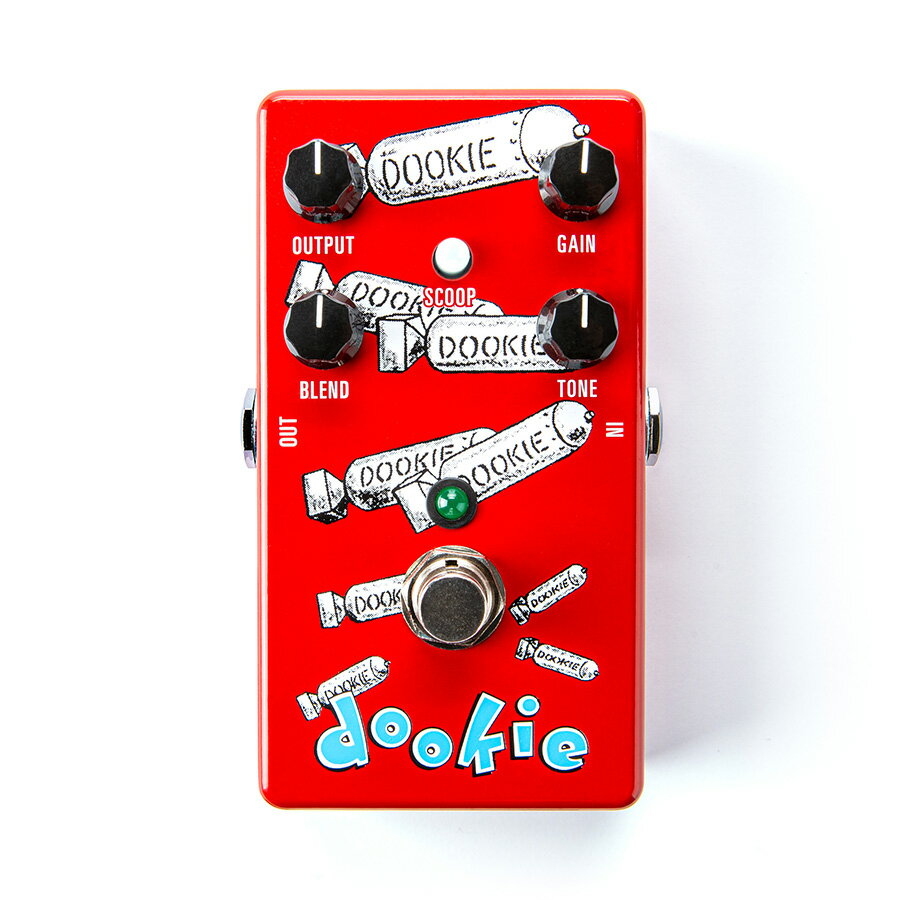 【あす楽対象商品】MXR / DD25V4 DOOKIE DRIVE PEDAL V4 グリーン・デイ オーバードライブ 【限定台数】【PNG】