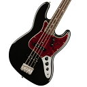 フェンダー黄金時のスタイルとサウンドをお手頃な価格で実現！"Vintera II"シリーズ登場！ Vintera II 60s Jazz Bassは、60年代のタイムレスなサウンドを現代に蘇らせ、フェンダーならではのアイコニックなルックス、インスピレーション、比類ないトーンを提供します。 Vintera II 60s Jazz Bassは、アルダーボディにローズウッド指板のメイプルネックを採用し、パンチと透明感に溢れたクラシックなフェンダートーンを実現します。 60年代初期の”C”シェイプネックは、直感的で魅力的なプレイアビリティを提供する60年代モデルのネックプロファイルをベースに設計されており、7.25インチラジアス指板とヴィンテージトールフレットにより、大胆なベンディングや繊細なビブ ラートが可能で、ヴィンテージの快適さが得られます。 ヴィンテージスタイルの60年代初期のシングルコイルピックアップは、温かでダイナミック、パワフルなフェンダーサウンドを提供します。 ヴィンテージスタイルの4サドル式ブリッジとチューニングマシンは、クラシックなルックスに加え、イントネーションとチューニングの安定性を向上させます。 Vintera II 60s Jazz Bassのクラシックなヴィンテージフィールと比類なきフェンダーサウンドで、あなたにしかできない、新たな音楽の歴史を刻み始めましょう。 付属品：ソフトケース、メーカー保証書 ※画像はサンプルです。 製品仕様 Body Material AlderBody Finish Gloss PolyesterNeck Maple, Early ‘60s “C”Neck Finish Gloss UrethaneFingerboard Slab Rosewood, 7.25” &#40;184.1 mm&#41;Frets 20, Vintage TallPosition Inlays White Dot &#40;Slab Rosewood&#41;Nut &#40;Material/Width&#41; Synthetic Bone, 1.5” &#40;38.1 mm&#41;Tuning Machines Vintage-Style Open-BackScale Length 34” &#40;86.36 cm&#41;Bridge 4-Saddle Vintage-Style with Threaded Steel SaddlesPickguard 4-Ply Tortoiseshell &#40;306&#41;Pickups Vintage-Style ‘60s Single-Coil Jazz Bass &#40;Bridge&#41;, Vintage-Style ‘60s Single-Coil Jazz Bass &#40;Middle&#41;Controls Volume 1. &#40;Middle Pickup&#41;, Volume 2. &#40;Bridge Pickup&#41;, ToneControl Knobs Black PlasticHardware Finish Nickel/ChromeStrings Fender USA 7250M Nickel Plated Steel &#40;.045-.105 Gauges&#41;, PN 0737250406Case/Gig Bag Included