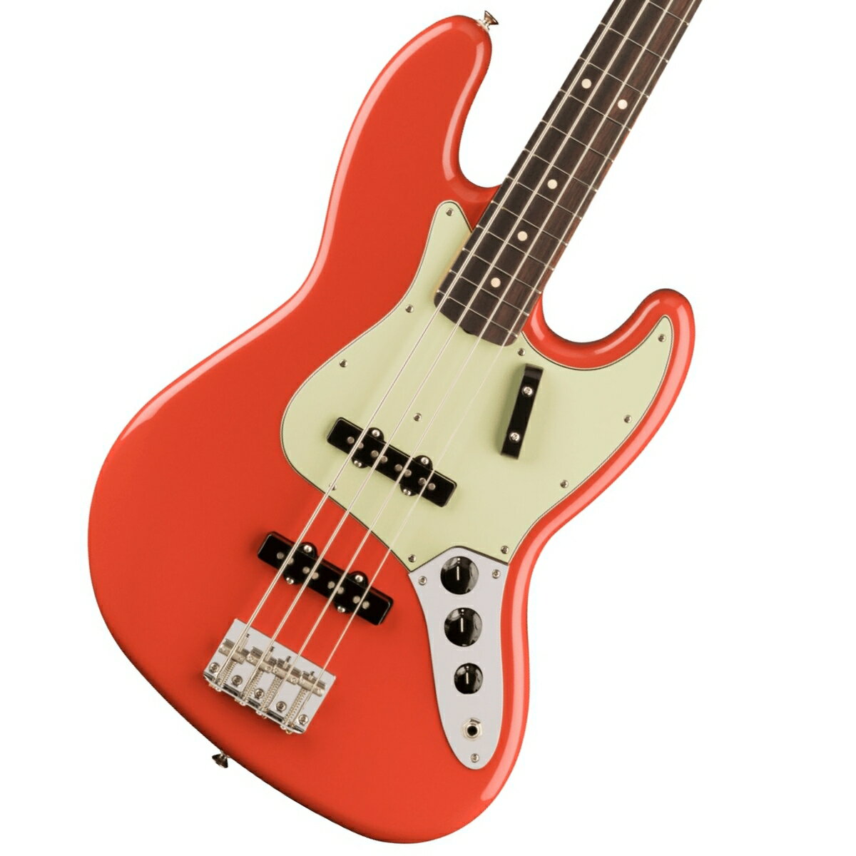 《WEBSHOPクリアランスセール》Fender / Vintera II 60s Jazz Bass Rosewood Fingerboard Fiesta Red フェンダー【PNG】(OFFSALE)