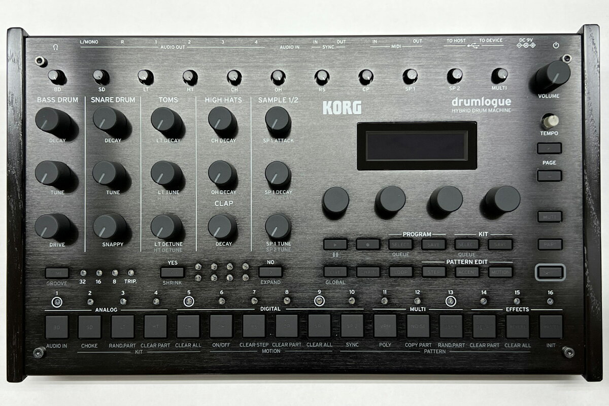 【あす楽対象商品】KORG コルグ / drumlogue HYBRID DRUM MACHINE【2級品特価！】【PNG】