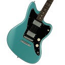 限定モデル！2ハム仕様の日本製ジャズマスター登場！ Made in Japan Limited Adjusto-Matic Jazzmaster HHは、正確で安定したチューニングを提供するAdjusto-Maticブリッジを搭載し、軽快かつナチュラルなクリーンサウンドからパワフルな歪みサウンドまでカバ ーするModern Modified Humbucking Pickupを2基搭載した、新しいルックスとサウンドを提供する2023年限定のJazzmasterです。 この製品は、グロスフィニッシュのアルダーボディに、ナロートールの22フレットを採用しており、12インチラジアスのModern ”C”シェイプメイプルネックが、より高い演奏性を提供します。 本製品は2023年限定製品となります。 FEATURES ・グロスフィニッシュのアルダーボディ ・12インチラジアスのModern ”C”シェイプメイプルネック、22本のナロートールフレットを採用 ・Adjusto-Maticブリッジを搭載 ・Modern Modified Humbucking Pickupを2基装備 ・2023年限定生産モデル ※画像はサンプルです。 製品仕様 Body Material AlderBody Finish Gloss PolyesterNeck Maple, Modern “C”Neck Finish Satin Urethane Finish on Back, Gloss Urethane Finish on FrontFingerboard Rosewood, 12” &#40;305 mm&#41;Frets 22, Narrow TallPosition Inlays White Dot &#40;Rosewood&#41;Nut &#40;Material/Width&#41; Bone, 1.650” &#40;42 mm&#41;Tuning Machines Vintage-Style LockingScale Length 25.5” &#40;64.77 cm&#41;Bridge Adjusto-Matic with Anchored TailpiecePickguard 3-Ply Black &#40;302, 391&#41;Pickups Modern Modified Humbucking Pickup &#40;Bridge&#41;, &#40;Middle&#41;, Modern Modified Humbucking Pickup &#40;Neck&#41;Pickup Switching 3-Position ToggleControls Master Volume, Master ToneControl Knobs Aged WhiteHardware Finish Nickel/ChromeStrings Nickel Plated Steel &#40;.009-.042 Gauges&#41;Case/Gig Bag Gig Bag