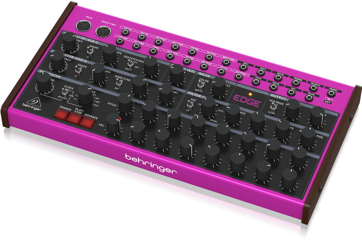 【あす楽対象商品】BEHRINGER ベリンガー / EDGE アナログ・セミモジュラー・パーカッション・シンセサイザー【PNG】