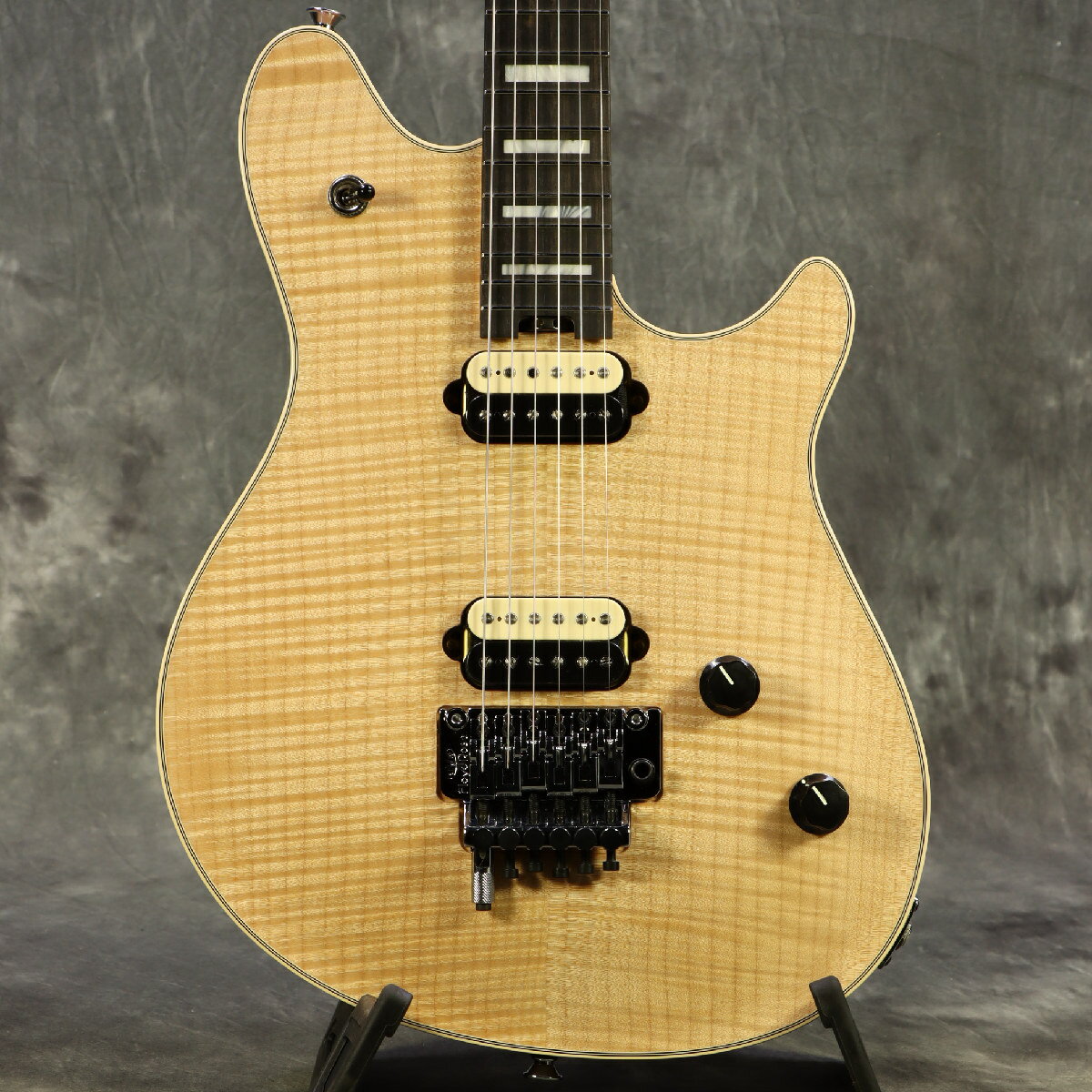 WEBSHOPꥢ󥹥EVH / Wolfgang USA Ebony Fingerboard 5A Flame Top Natural 3.75kg[S/N WG14842A]+4582600680067(OFFSALE)PNG