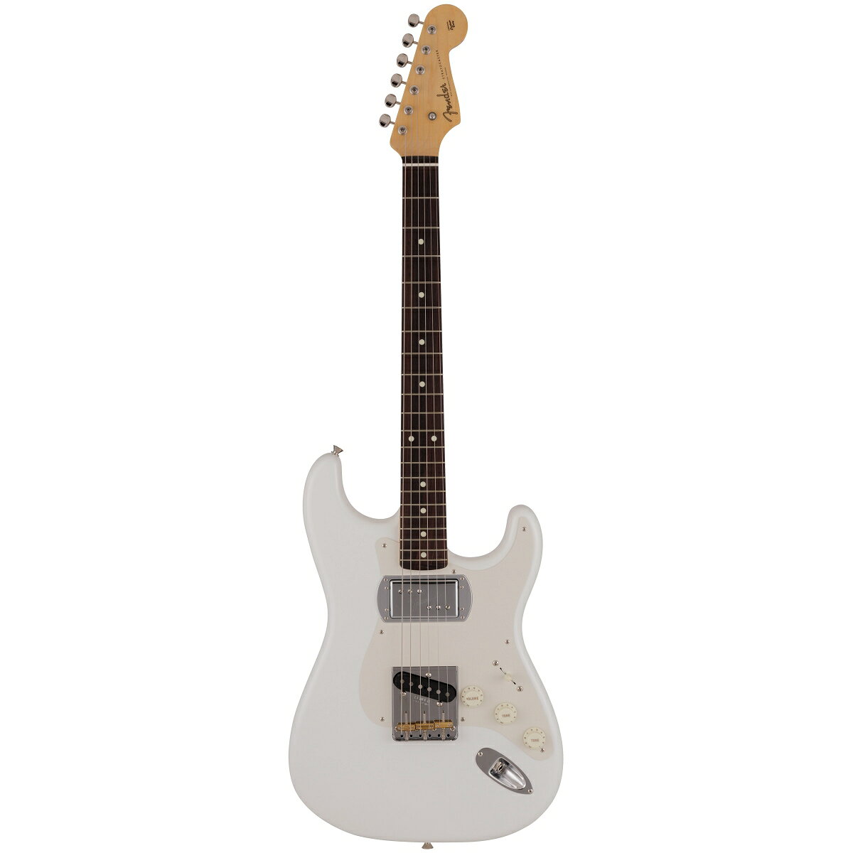 《WEBSHOPクリアランスセール》Fender / Souichiro Yamauchi Stratocaster Custom Rosewood Fingerboard White [入荷致しました！]【PNG】（3枚目）