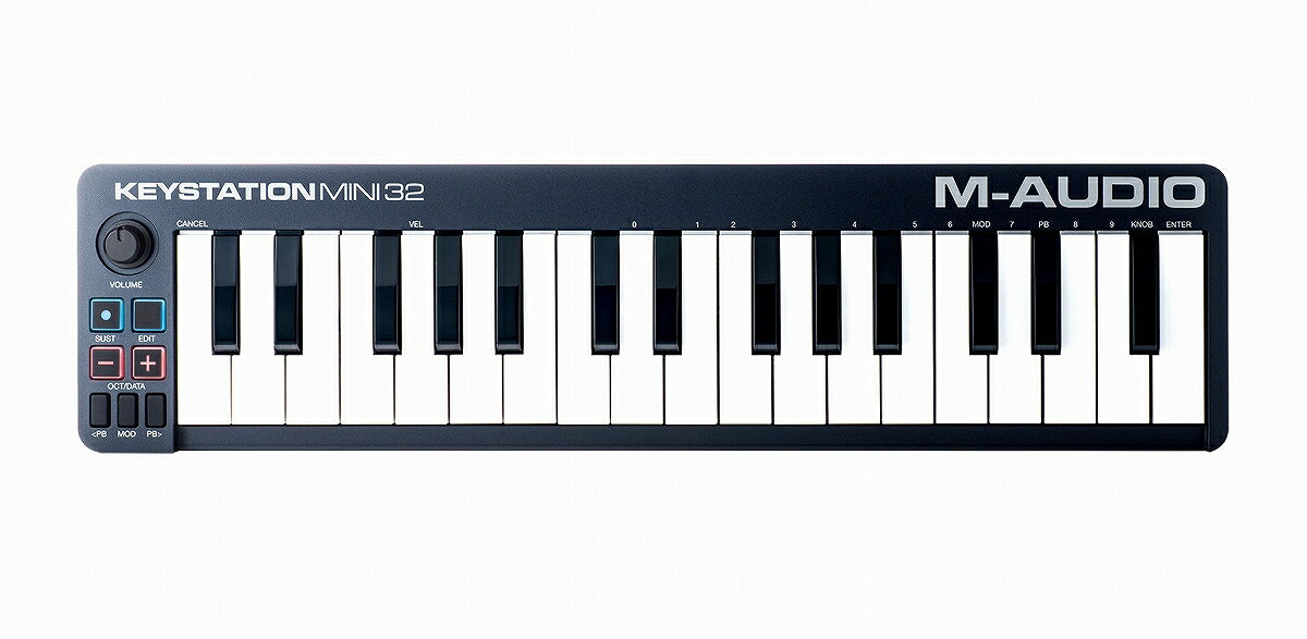 【あす楽対象商品】M-Audio エムオーディオ / Keystation Mini 32 MK3 32-Key Portable Keyboard Controller【PNG】