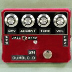 【あす楽対象商品】Shins Music / Dumbloid 335 Special Cherry Velvet Black Panel with JAZZ/ROCK SW シンズミュージック オーバードライブ