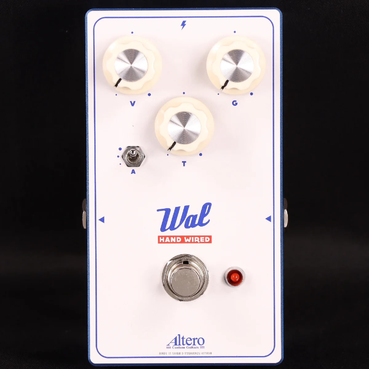 【あす楽対象商品】Altero Custom Guitars / Wal-Overdrive- HAND WIRED サチュレーション オーバードライブ ブースター【PNG】