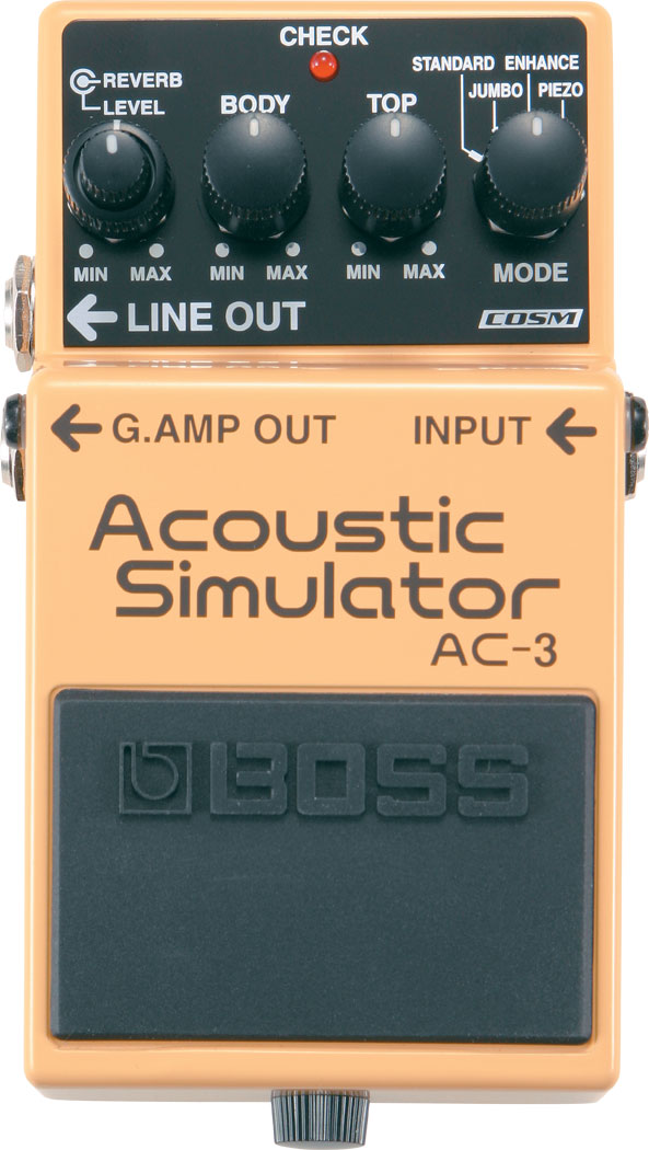 BOSS / AC-3 Acoustic Simulator ボス アコースティックシミュレーター《イシバシオリジナル特典付き！/+bossiboriset2》