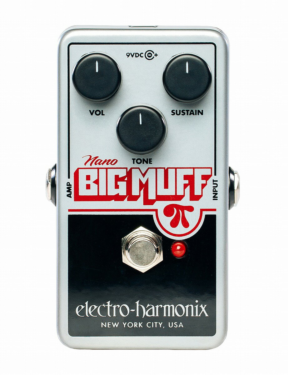 【あす楽対象商品】electro-harmonix / Nano Big Muff Pi Distortion/Fuzz/Overdrive ファズ ディストーション ビッグマフ エレクトロハーモニクス【PNG】