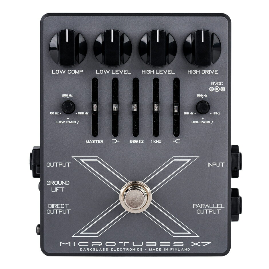 變形 - Darkglass Electronics / Microtubes X7 ベース用プリアンプ ディストーション【国内正規品】【PNG】