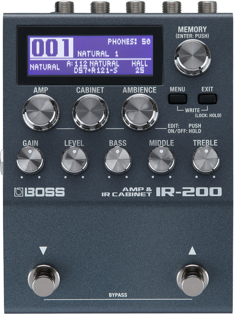 【あす楽対象商品】BOSS / IR-200 AMP&CABINET PROCESSOR 【PTNB】 1