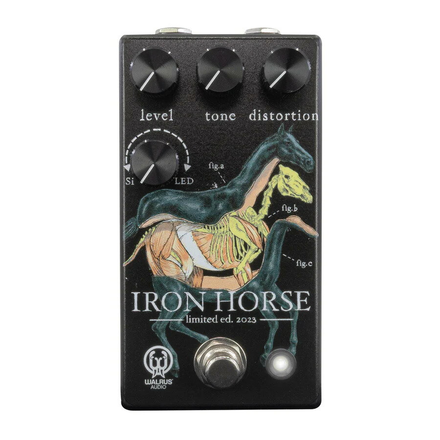 【あす楽対象商品】Walrus Audio / Iron Horse LM308 Distortion Halloween 2023 Limited Edition WAL-IRONV3/2023 ディストーション