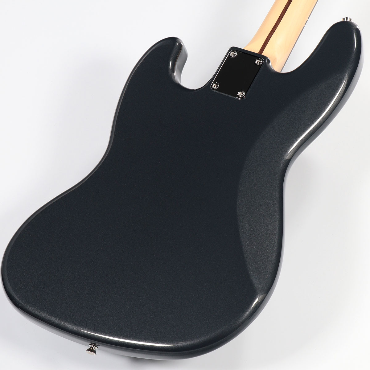 イシバシ楽器 WEB SHOPのFender / FSR Collection Hybrid II Jazz Bass Charcoal Frost Metallic with Matching Head フェンダー [日本製]《FENDER充電式チューナープレゼント!》【YRK】｜アングル2