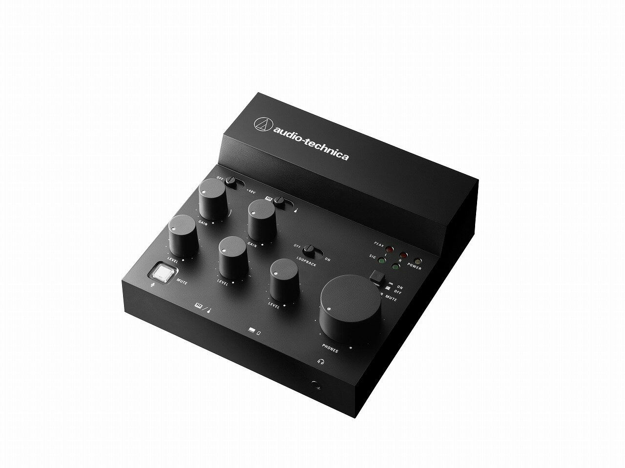 【あす楽対象商品】audio-technica オーディオテクニカ / AT-UMX3 ライブ配信向けUSBオーディオミキサー【PNG】