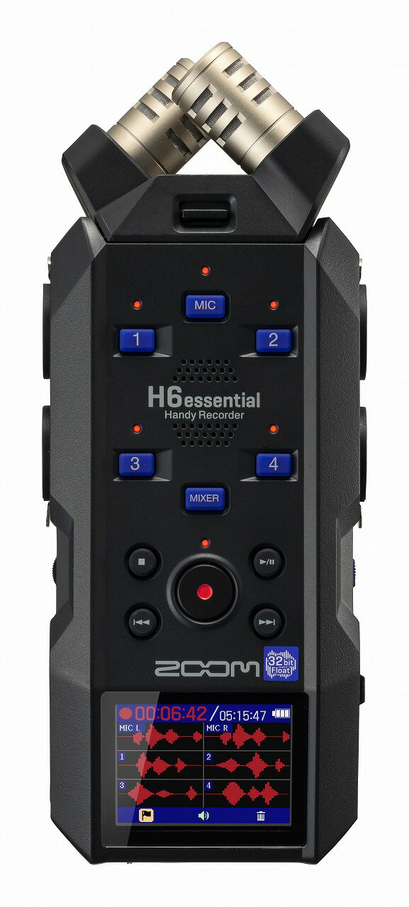 ZOOM ズーム / H6essential Handy Recorder【お取り寄せ商品】【PNG】