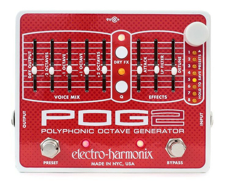 electro-harmonix / POG 2 Polyphonic Octave Generator |tHjbN IN^[u WFl[^[yKizyPNGz