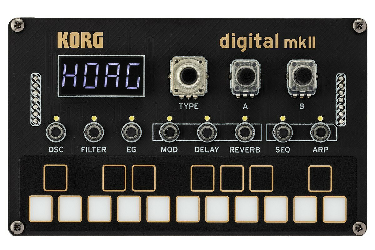 【あす楽対象商品】KORG コルグ / NTS-1 digital kit mkII PROGRAMMABLE SYNTHESIZER KIT【PNG】