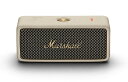 コンパクトながらもヘヴィーで力強いサウンドを兼ね備えたポータブルスピーカー Emberton IIはMarshallだけが実現できるコンパクトながらもヘヴィーで力強いサウンドを兼ね備えたポータブルスピーカーです。ユニークなマルチディレクショナル(全方位)サウンドを採用。すべての方向で厚みのある絶対的な360サウンドを体験してください。最大約30時間の連続再生で、Marshallの優れたサウンドを何時間も楽しむことができます。 ■上質なシグネチャーサウンド アーティストが意図したリッチ、クリアでヘヴィーなサウンド。Emberton IIはマルチディレクショナル(全方位)サウンドを採用し、どこから聞いても変わらない迫力の360度サウンドが体感できます。 ■最大約30時間の連続再生とクイックチャージテクノロジー 1回の充電で最大約30時間の連続再生が可能。コンパクトなサイズ、優れた耐久性により、持ち運びに最適です。また、クイックチャージ機能により、約20分の充電で約4時間の再生が可能です。バッテリーインジケーターにより、バッテリー残量を簡単に確認できます。 ■頑丈で耐久性のあるデザイン シリコンの外観とメタルグリルは非常に耐久性があり使いやすいデザインになっています。 IP67防水防塵・機能を備え、スピーカーを水や埃から保護。 ■マルチディレクショナルコントロールノブ スピーカー上部のマルチディレクショナルコントロールノブで、曲の再生・停止・曲送り・音量調節などシンプルな操作が可能です。 ■スタックモードで複数台接続 スタックモードを作動して複数台のEmberton IIを接続可能。 Bluetoothペアリングボタンでスタックモードをアクティブにし、他のスピーカーと接続して音楽再生が可能です。 Emberton IIを好きなだけ組み合わせて、迫力のあるサウンドが楽しめます。 ■SPEC 形式：パッシブラジエーター型 通信方式：Bluetooth5.1 対応コーデック：SBC パワー・アンプ：10W クラスDアンプx2 再生周波数帯域：60Hz-20,000Hz 連続再生時間：約30時間 フル充電時間：約3時間(20分の充電で約4時間の連続再生) ワイヤレスレンジ：約10m 防水機能：IP67 感度：87db SPL 重量：約700g サイズ：H68xW160xD76mm 付属品：USB Type-C 充電ケーブル（約1.2m） ※画像はサンプルです。