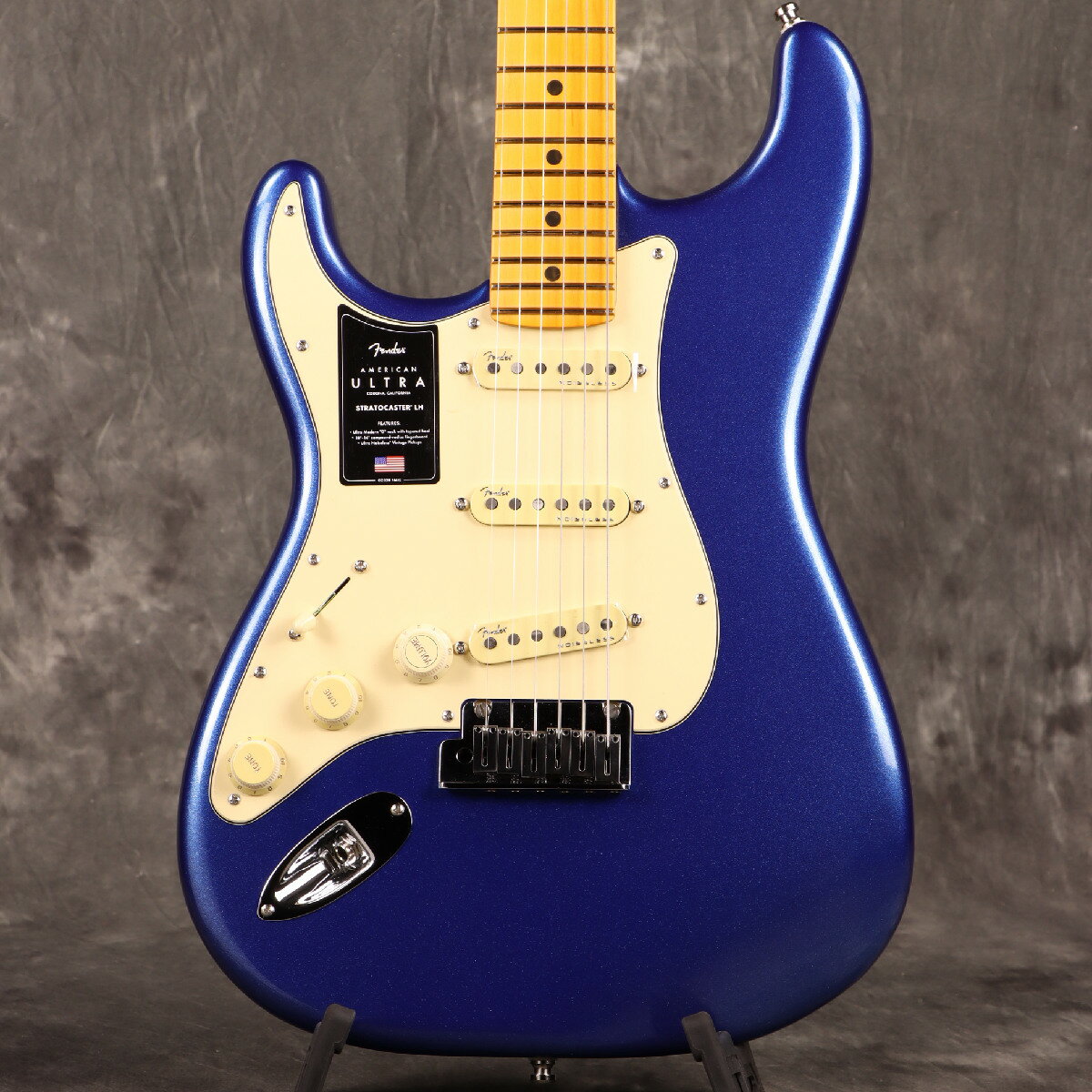 Fender / American Ultra Stratocaster Left-Hand Maple Fingerboard Cobra Bluey3.55kgz[S/N US23062986]s+4582600680067tyYRKz